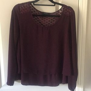 Beautiful plum Atmosphere blouse